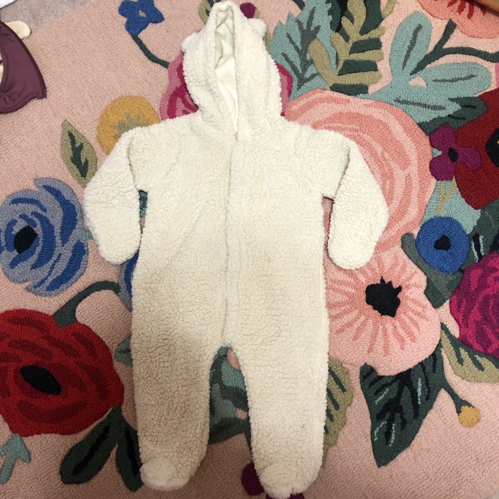 Magnetic baby bear outdoor suit. Winter gear
